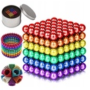 [G59] Boules néocubes magnétiques arc-en-ciel 3 mm boîte
