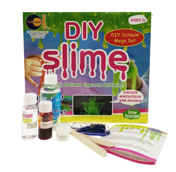 Mega SLIME DIY SET to do yourself - in color
