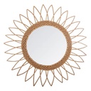 [3560239692348] Miroir rtn fleur yasmina D50, beige moyen