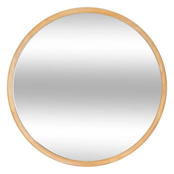 Kim D55 wooden mirror, brown