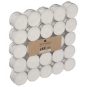 [103111] Tea light candle x50 many white D3.7 white