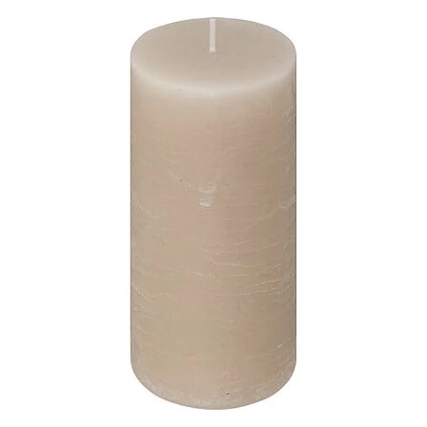 Bougie ronde olia tp 6.8x14, beige