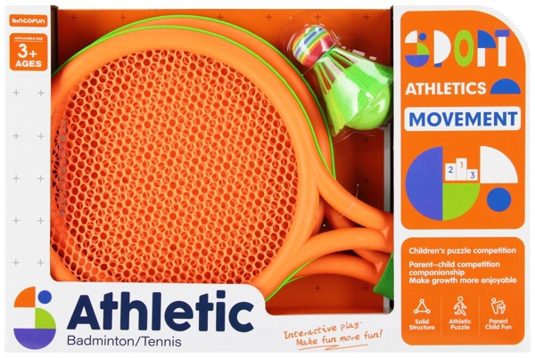 Athletic Move Badminton/Tennis Raquettes de plage + accessoires 39x26x5 