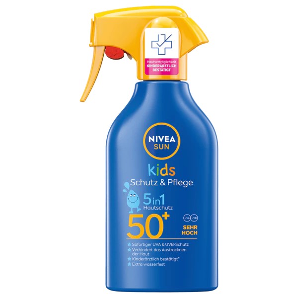 Nivea Sun Kids Sun Spray Sf50+, 250ml bottle