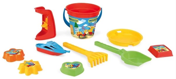 Wader Beach Toy Set 10pcs