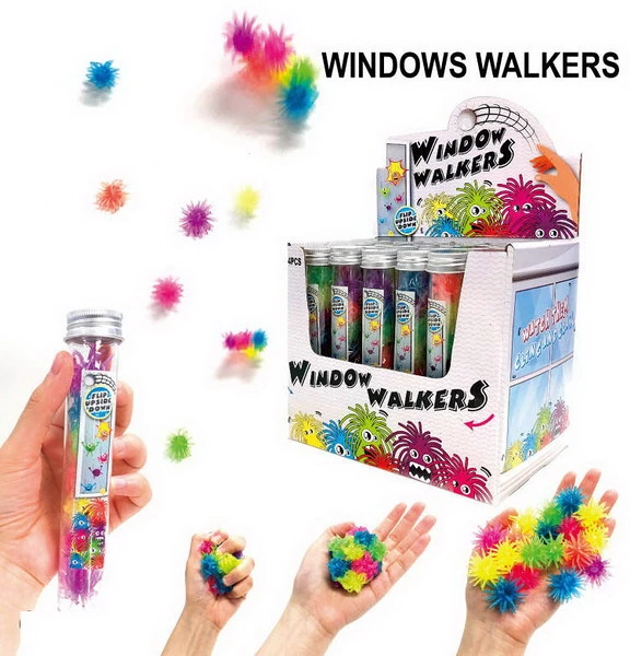 Window Walkers-Arc-en-ciel trotteur 2,5 cm 8 pièces en tube