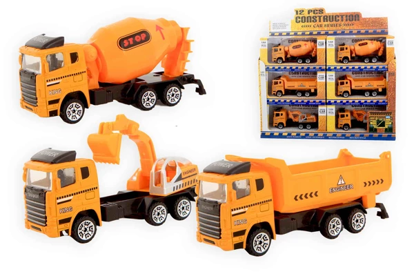 12cm die cast work vehicle