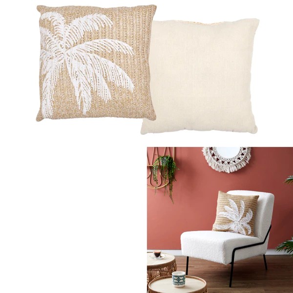 Palm tree cushion 40x40cm