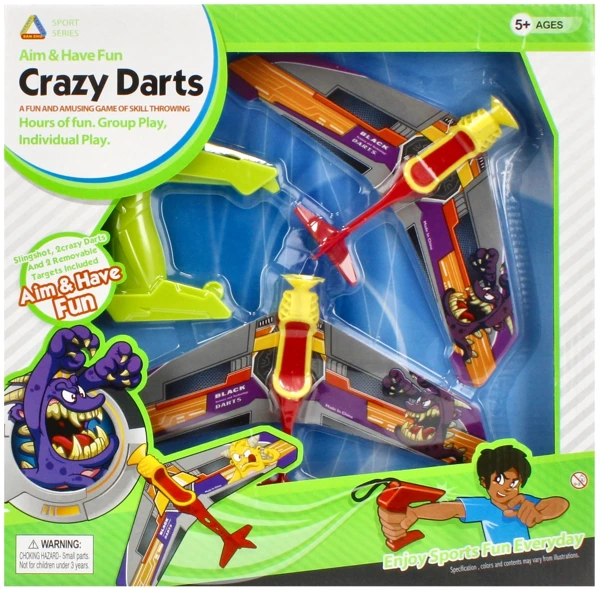 Crazy Darts- Avion shoot 35x35x5 2pcs
