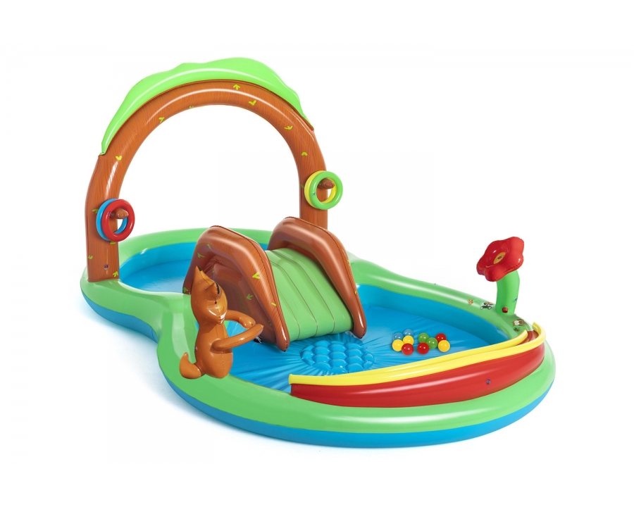 (53093) Friendly Woods play area with paddling pool 295 x 199 x 130 cm