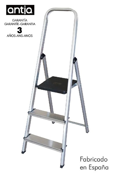 Antia 3-step ladder 129x40.5x12cm