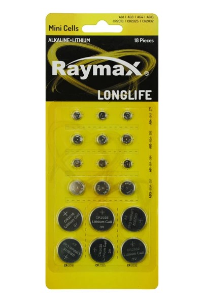 Batterie cellulaire raymax 18 pc