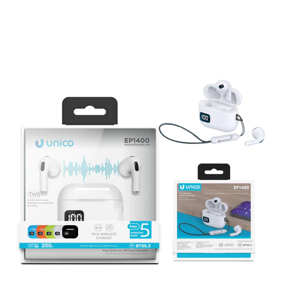UNIC Ecouteurs Bluetooth TWS