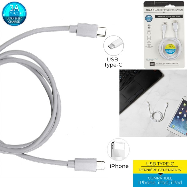 ultra fast charging cable 3a usb-c port