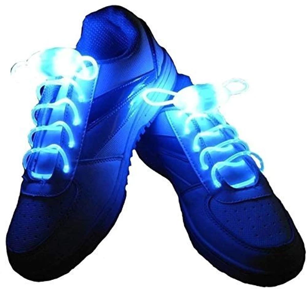 Light-up shoelaces 1 pair of LED shoelaces Blue