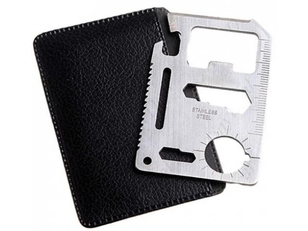 Carte multi-outils de survie 