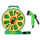 Kit tuyau d'arrosage 15 m sur enrouleur compac 