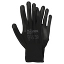 Gants de travail paume PU noir taille 9 