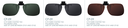 CP-09 3 mix Clip On Lunettes de soleil - Lunettes  