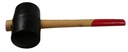 Marteau en caoutchouc pour dalle plate ø90 mm 