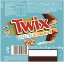 barre twix caramel beurre salé 46g 