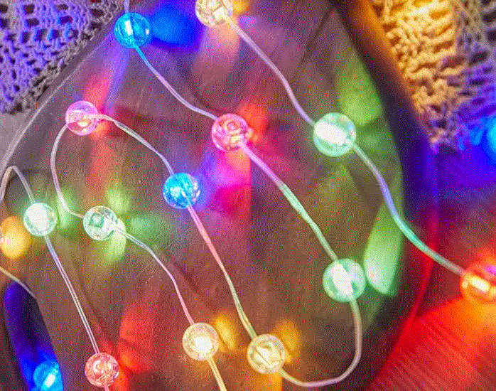 Guirlande Perle 22M RGB (Rouge-Vert-Bleu) 200LED