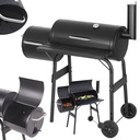 BBQ grand baril de charbon de bois
