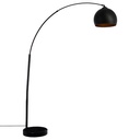 Lampadaire arc hyto H177, noir