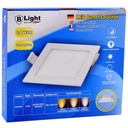 Panneau LED encastrable - 24 watts - carré 