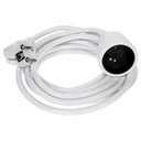 Rallonge terre 3m, blanc