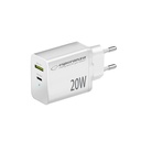 Chargeur mural USB-C PD 20 W / USB-A QC 3.0