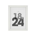 Cadre photo blanc Eva 18x24 