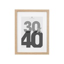 Cadre photo naturel Eva 30x40 