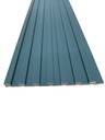 WPC LF7021 PANNEAU ACOUSTIQUE FINE PVC TURQUOISE 150*18*2900mm