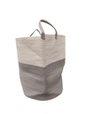Panier de rangement Crème et Gris
