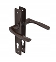 Poignee de porte pour la porte 90 insert, bronz