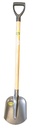 Beche + manche bois 1150 mm