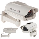 Camera solaire factice, caméra LED clignotante