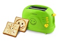 Grille-pain Smiley vert