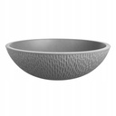 Lavabo de salle de bain en granit gris comptoir 