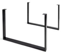 Pieds de meuble pour table basse / commode – Noir