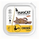 Eurocat Pate au poulet pour chat  100 g