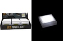 Lampe push-leuchte LED rectangulaire avec aimant et bandeau