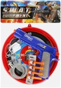 Set police avec accessoires et bouclier 27x36 cm 