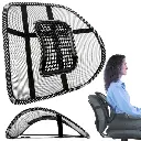 Coussin de soutien dorsal avec massage pour fauteuil