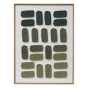 Toile 3D verte Aladji 60x80 cm – vert