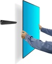 Support TV mural (12" à 55") 