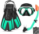 Set Masque - Tuba - Palme Ages 3-14 Ans