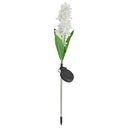 Balise solaire extérieur fleur H75