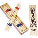 Jeu Mikado dans boîte en bois 